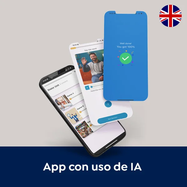 Incluye App de inglés con inteligencia artificial